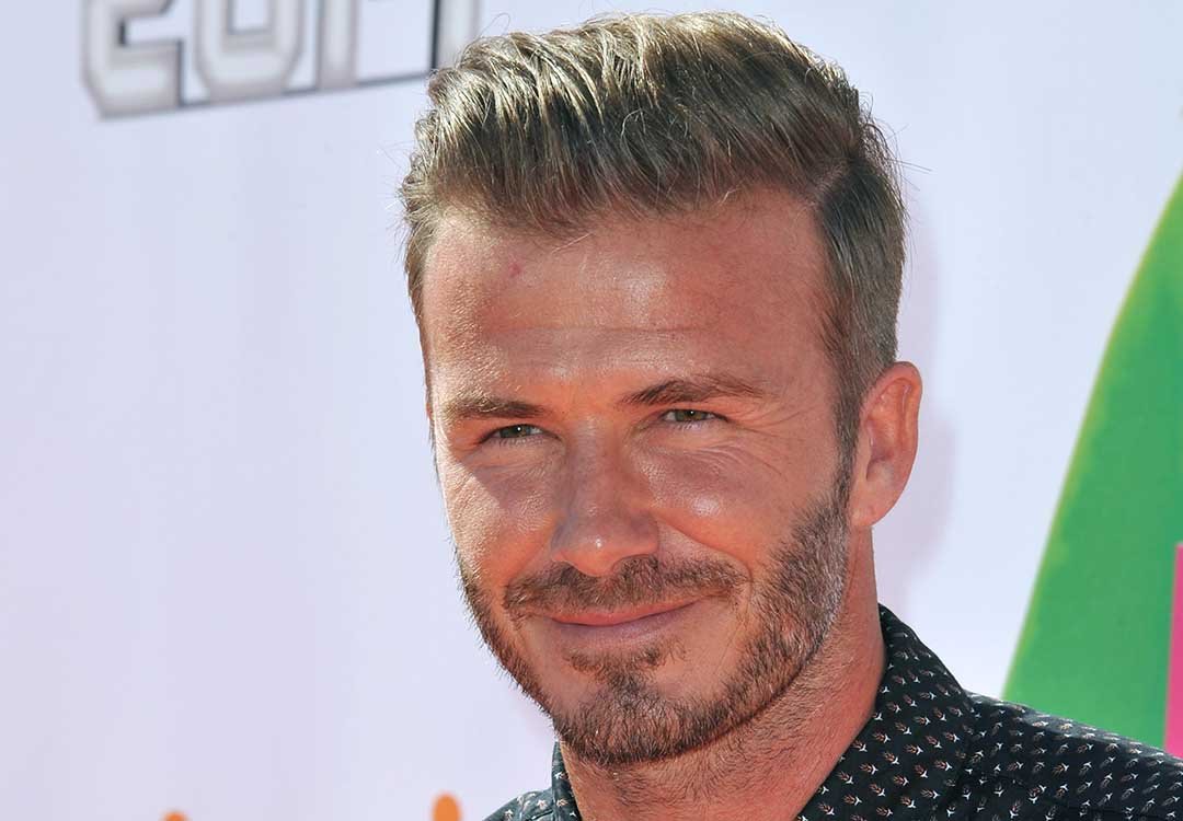 david beckham side part