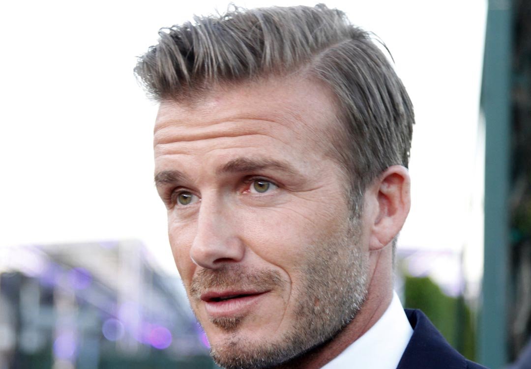 david beckham side part
