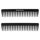 wide tooth detangling comb