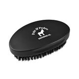 mens military style beard hair brush