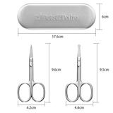 nose ear hair facial scissor set