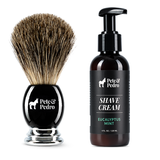 Shave Cream & Shave Brush Set